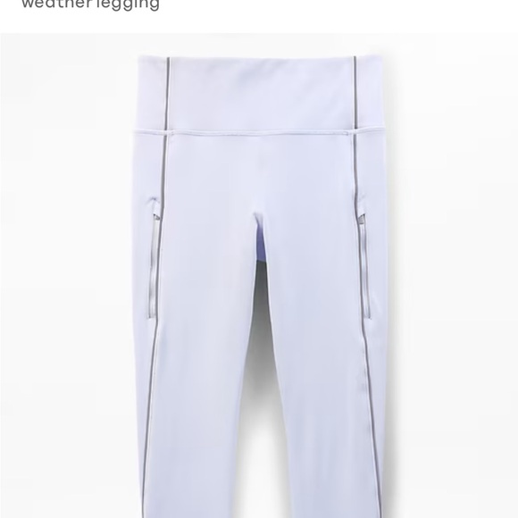 Athleta Rainier High Rise Reflective Stripe Legging - Picture 14 of 16